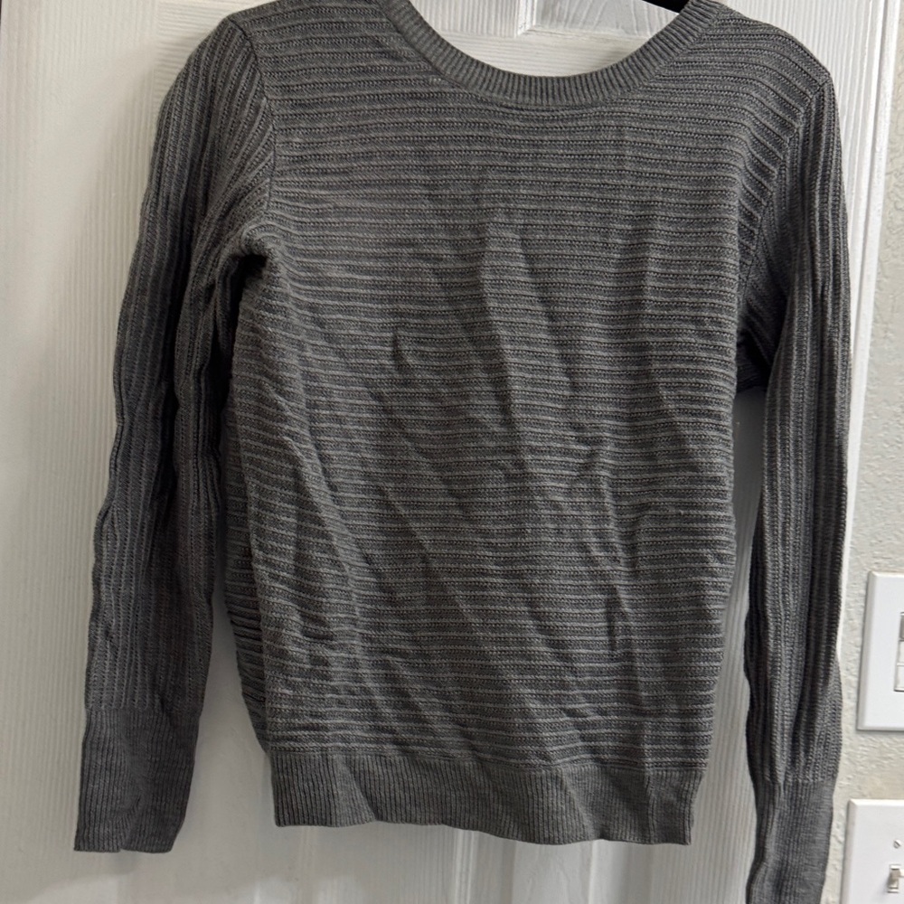 Gray womens Sweater